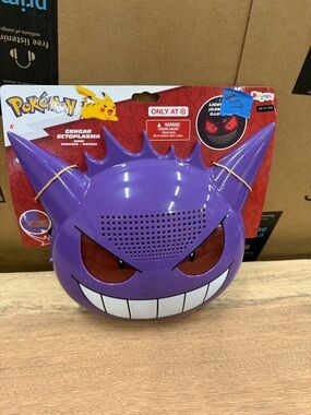 Disguise Purple Gengar Costume Mask Back View